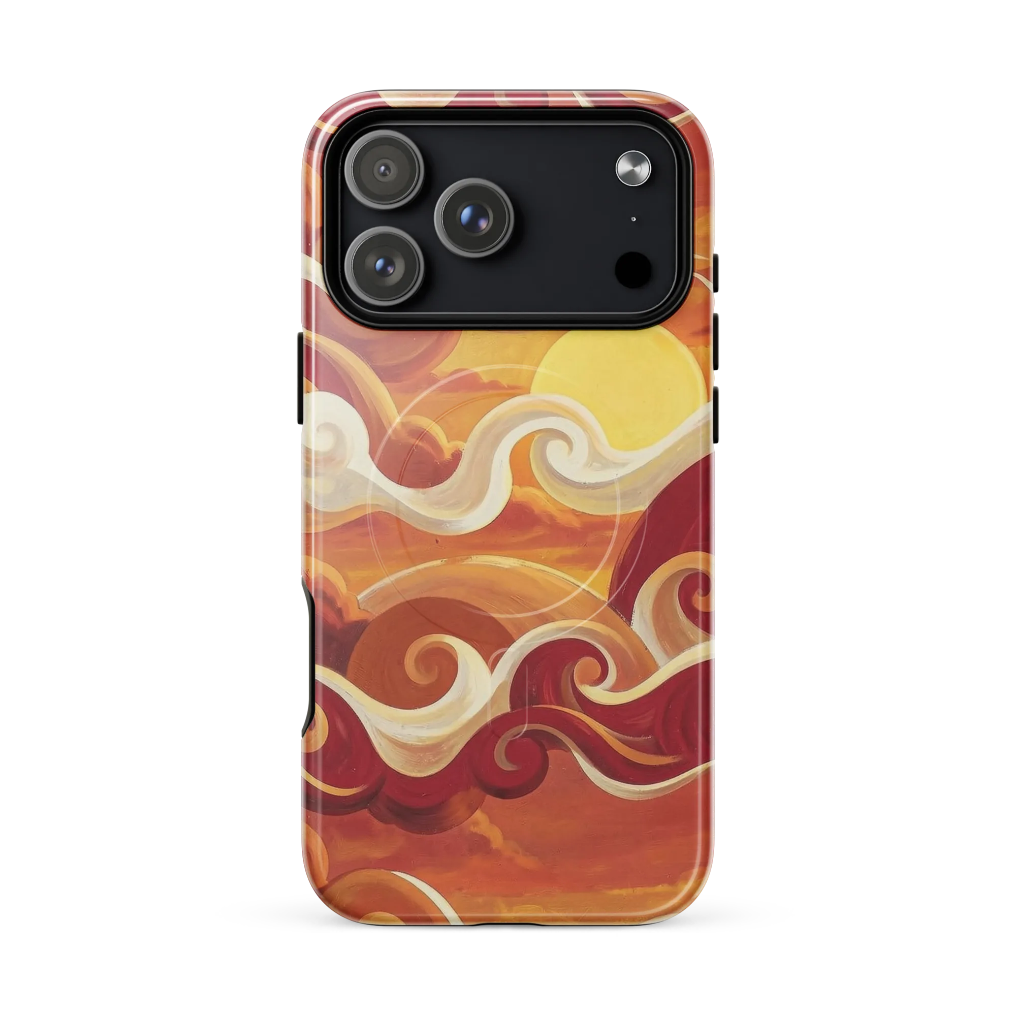 Sunset Undertow on MagSafe Tough Case for iPhone® — Front