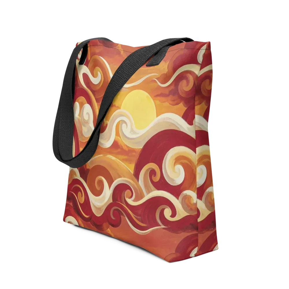 Sunset Undertow on Tote Bag — Front