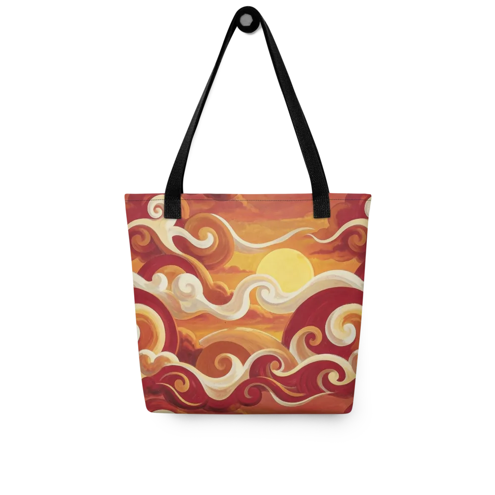 Sunset Undertow on Tote Bag — Front