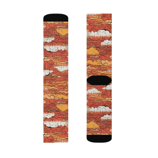 Ember Cloudscape on a Socks