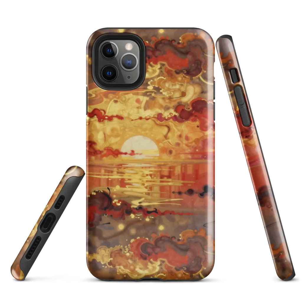 Gilded Afterglow on Tough Case for iPhone® — Front