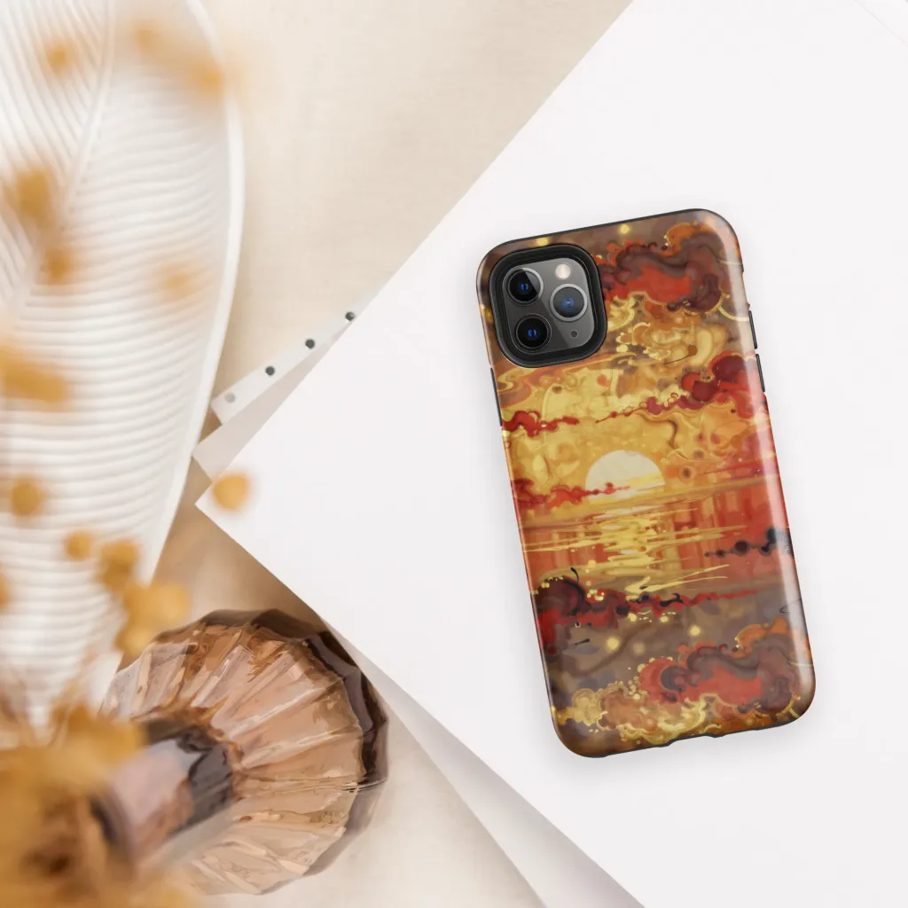 Gilded Afterglow on Tough Case for iPhone® — Front