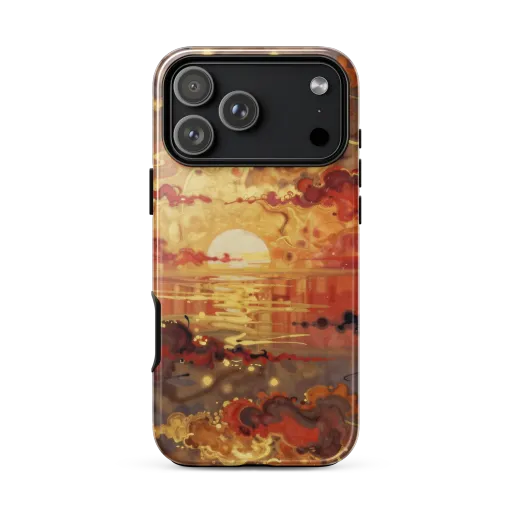 Gilded Afterglow on a Tough Case for iPhone®