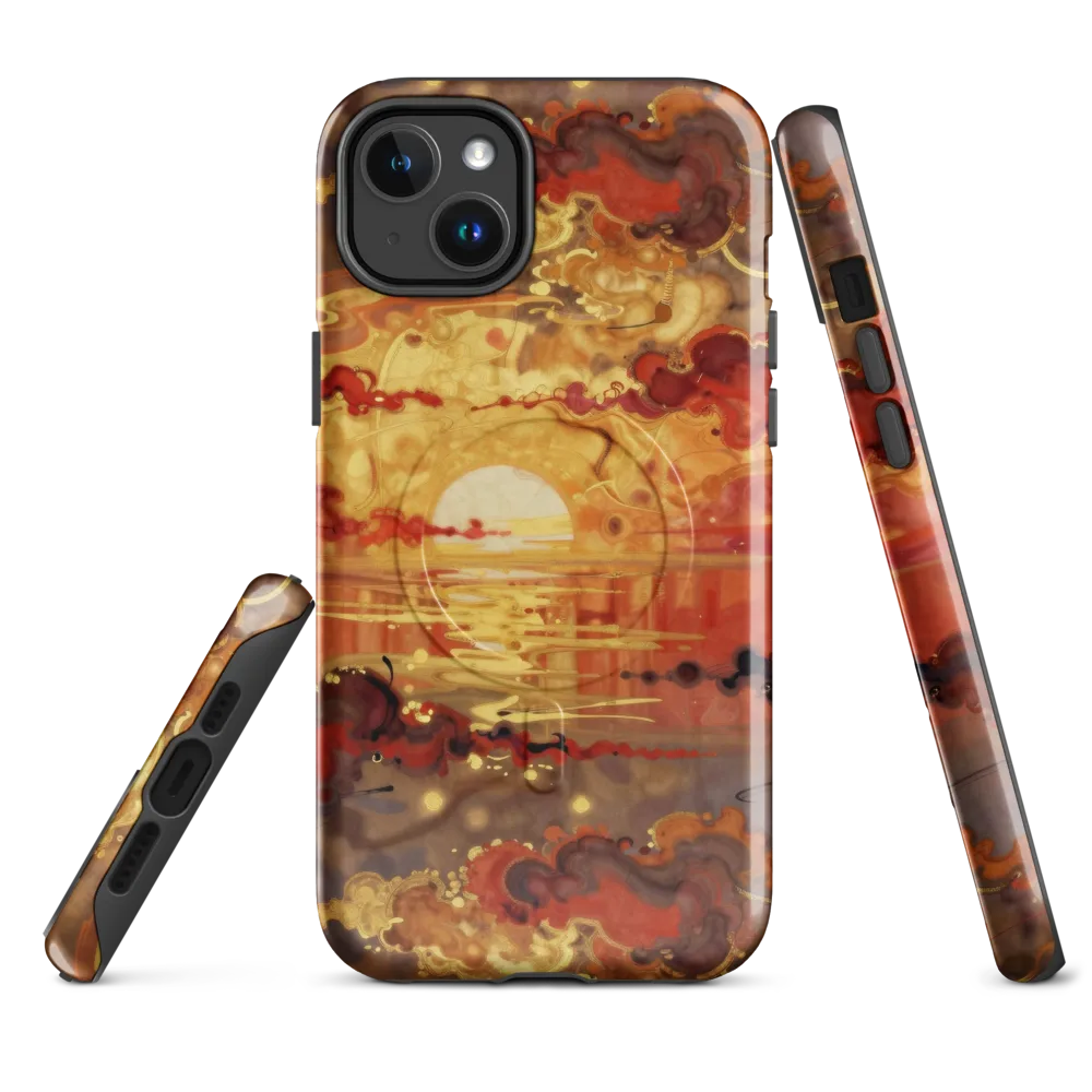 Gilded Afterglow on MagSafe Tough Case for iPhone® — Front