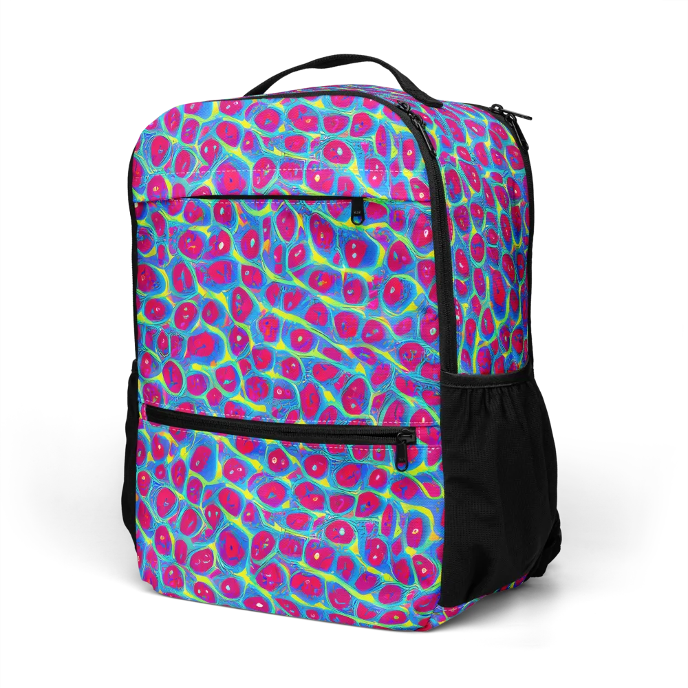 Voltage Bloom on Utility Backpack — Left Front