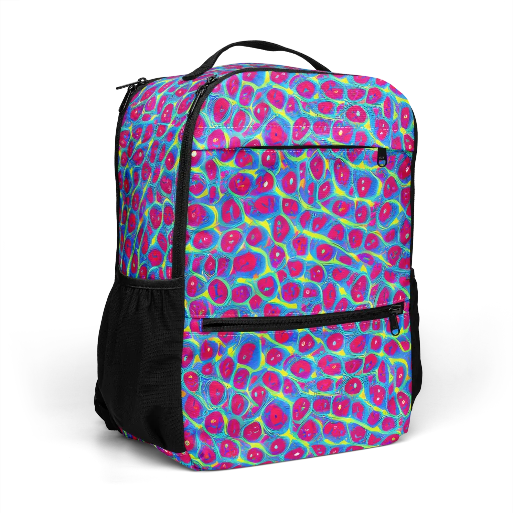 Voltage Bloom on Utility Backpack — Right Front