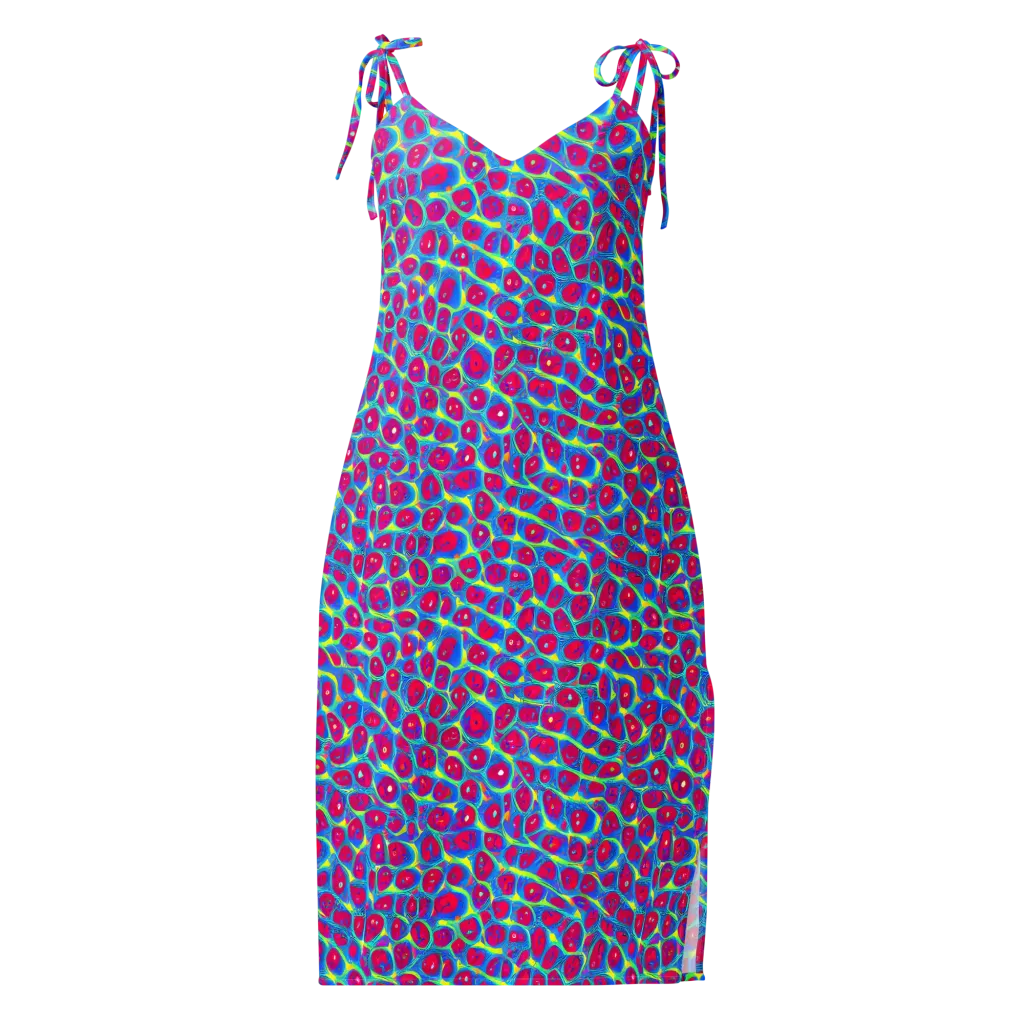 Voltage Bloom on Slip Dress — Front