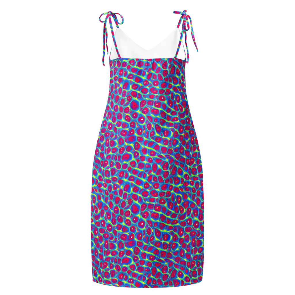 Voltage Bloom on Slip Dress — Back
