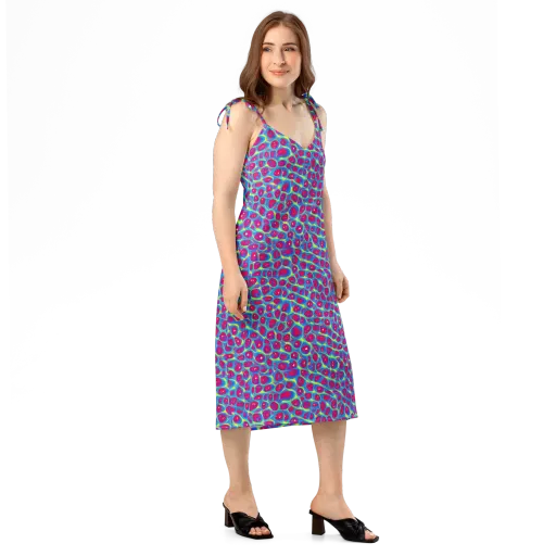Voltage Bloom on a Slip Dress