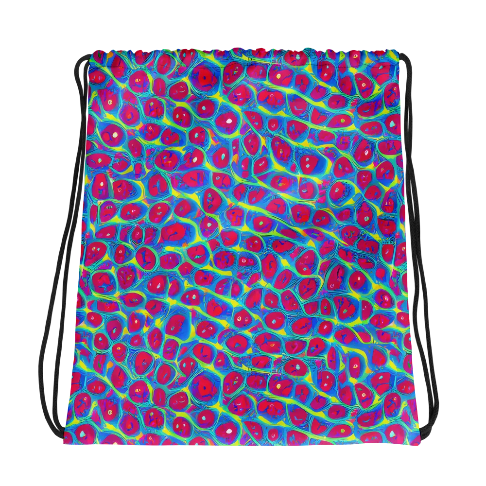 Voltage Bloom on Drawstring Bag — Photo