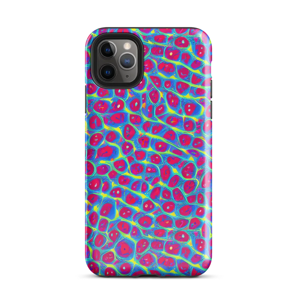Voltage Bloom on Tough Case for iPhone® — Front