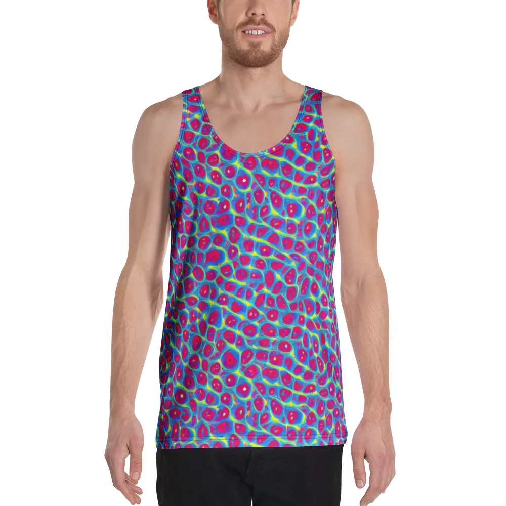 Voltage Bloom on Men's Tank Top — Front