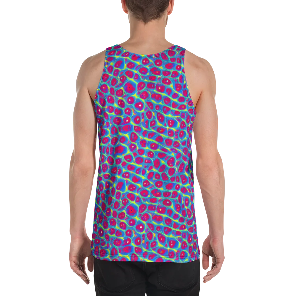 Voltage Bloom on Men's Tank Top — Back