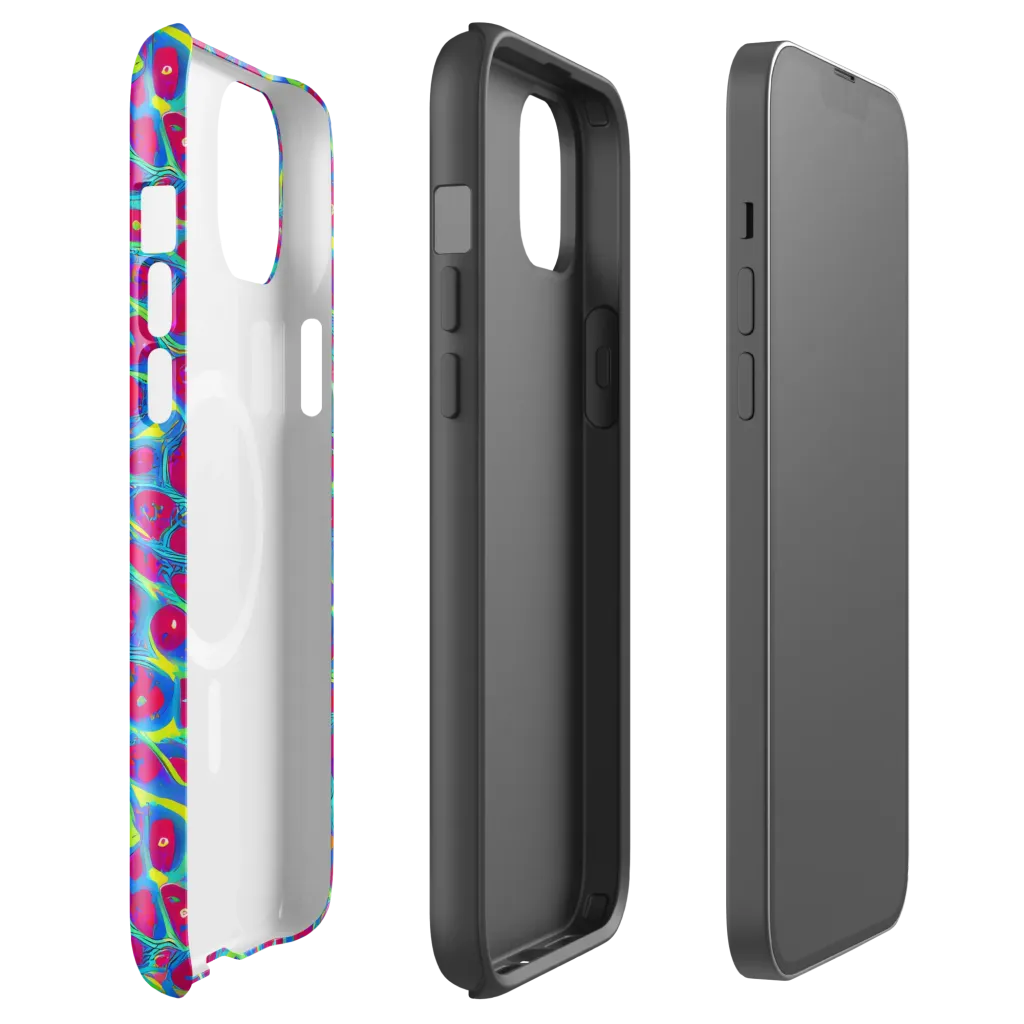 Voltage Bloom on MagSafe Tough Case for iPhone® — Front