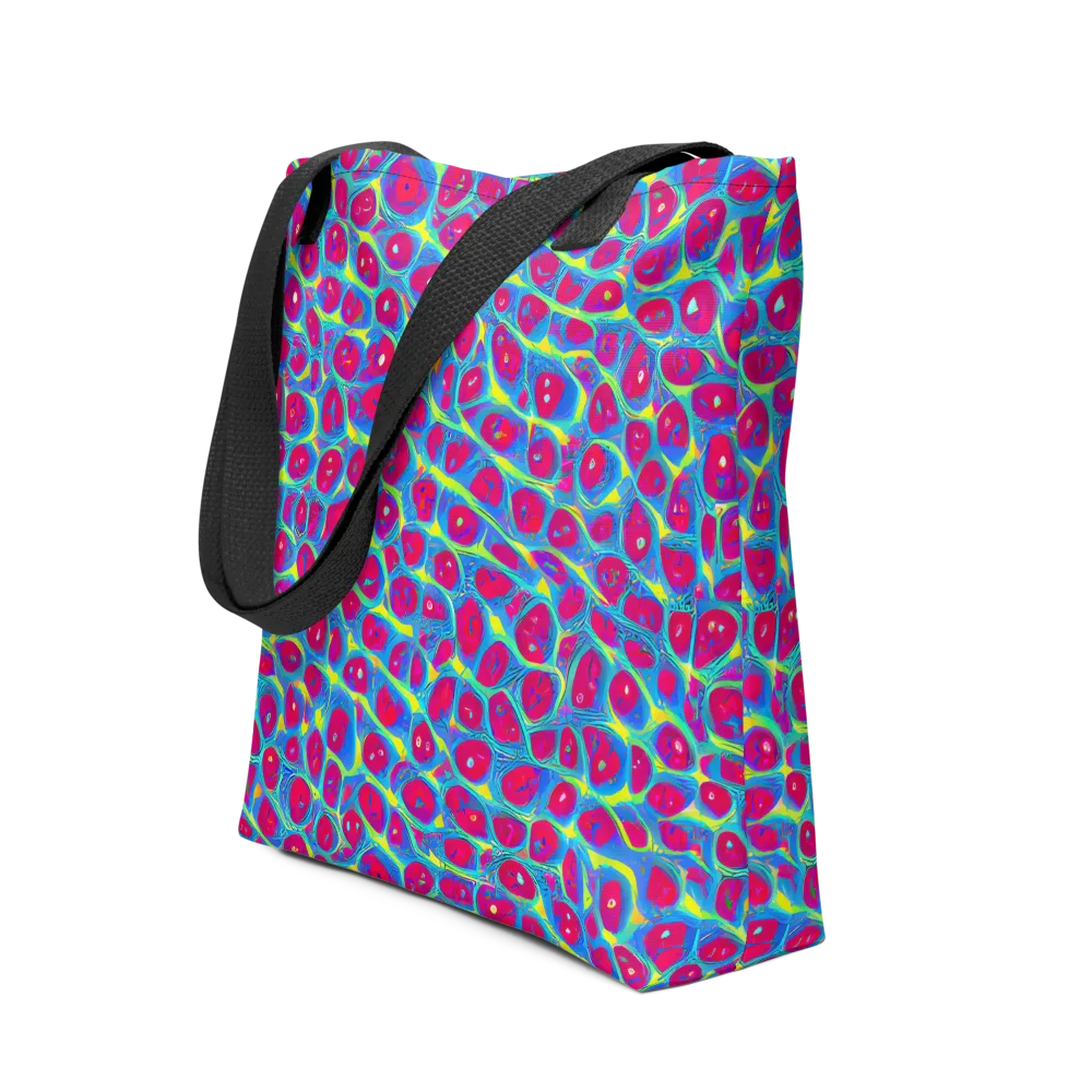 Voltage Bloom on Tote Bag — Front