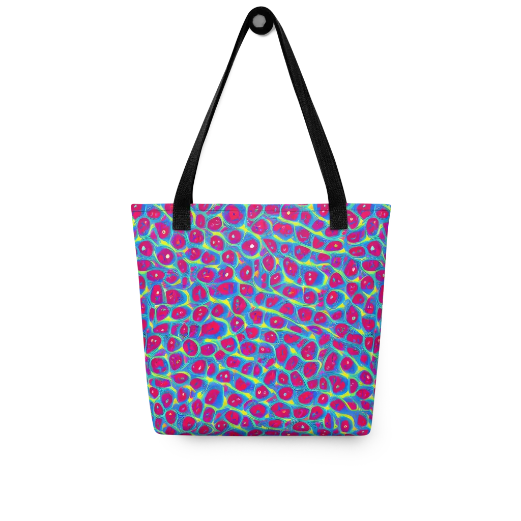 Voltage Bloom on Tote Bag — Front