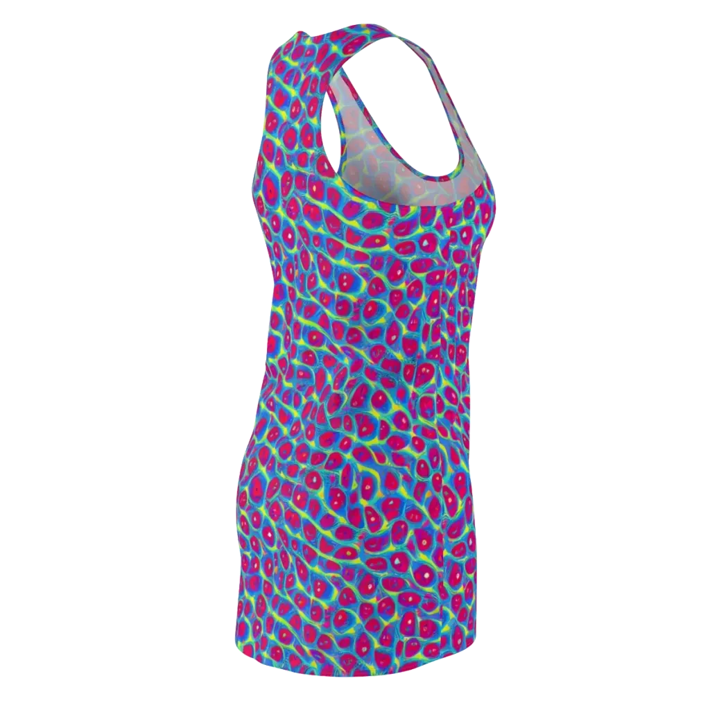 Voltage Bloom on Racerback Dress — Back Side