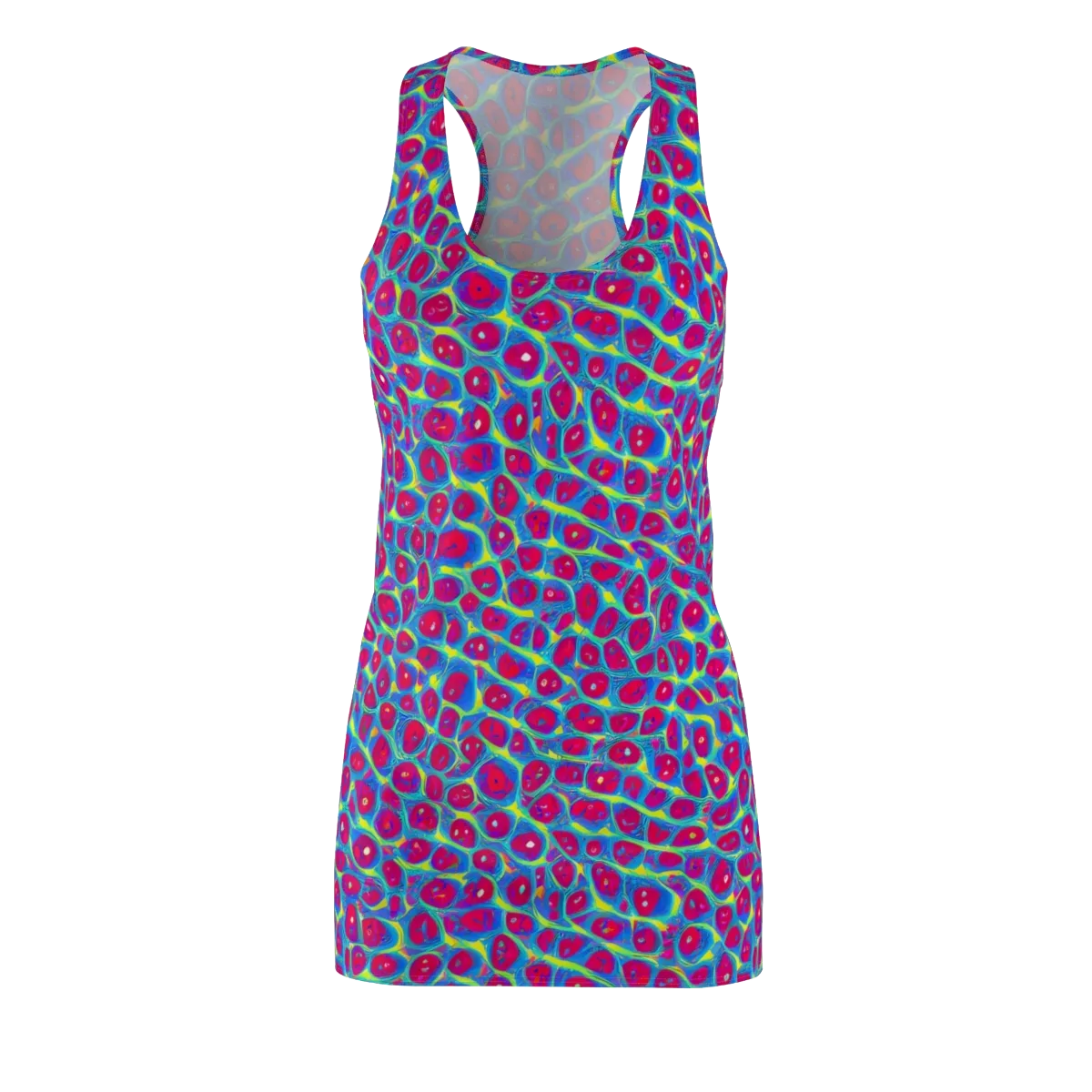 Voltage Bloom on Racerback Dress — Front