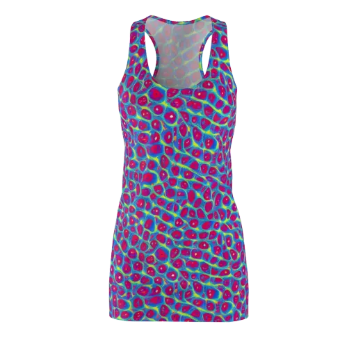 Voltage Bloom on a Racerback Dress