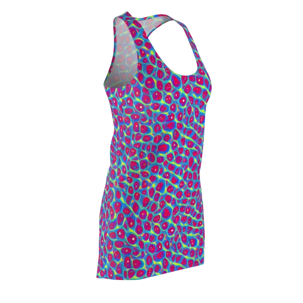 Voltage Bloom on Racerback Dress — Front Side