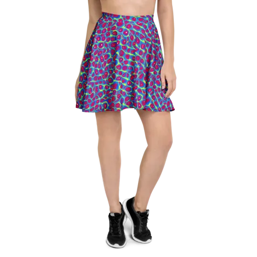 Voltage Bloom on a Skater Skirt