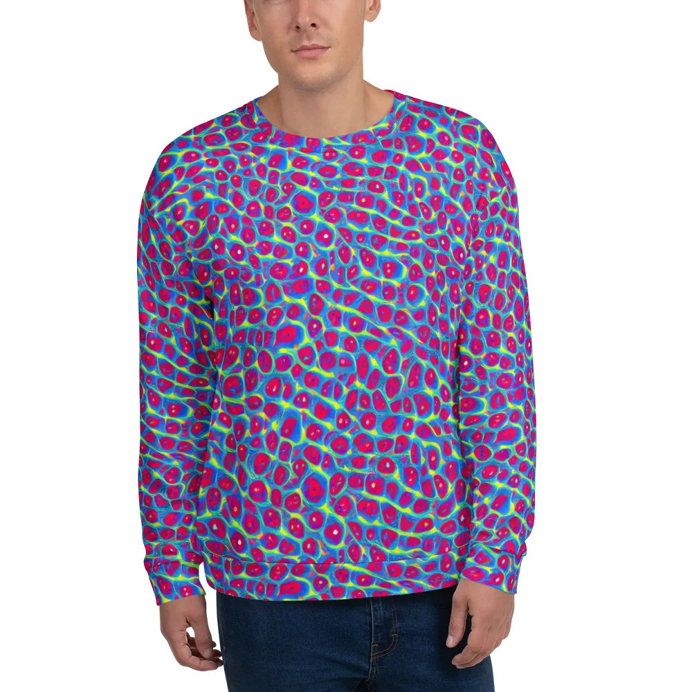 Voltage Bloom on Sweatshirt — Front