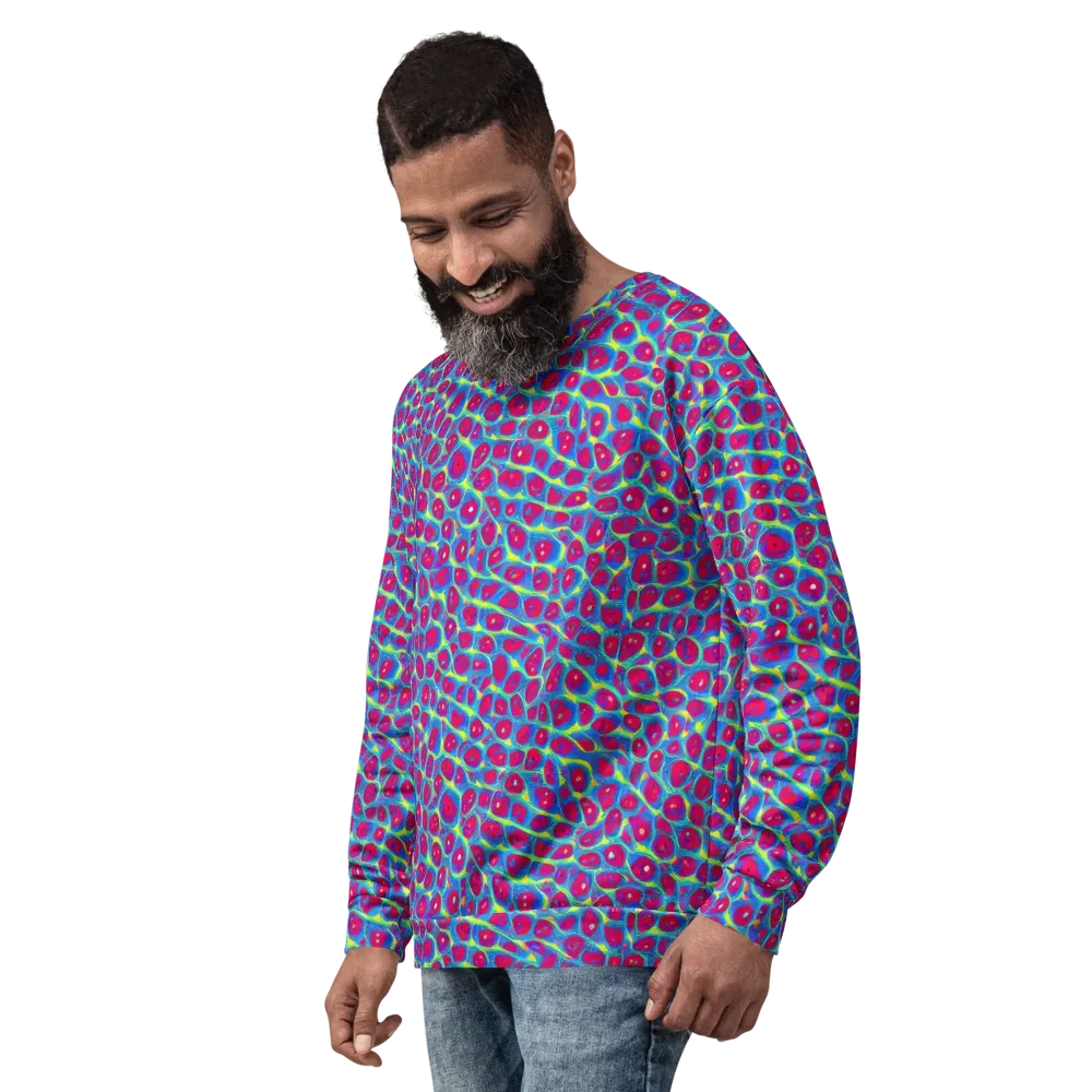 Voltage Bloom on Sweatshirt — Left Front