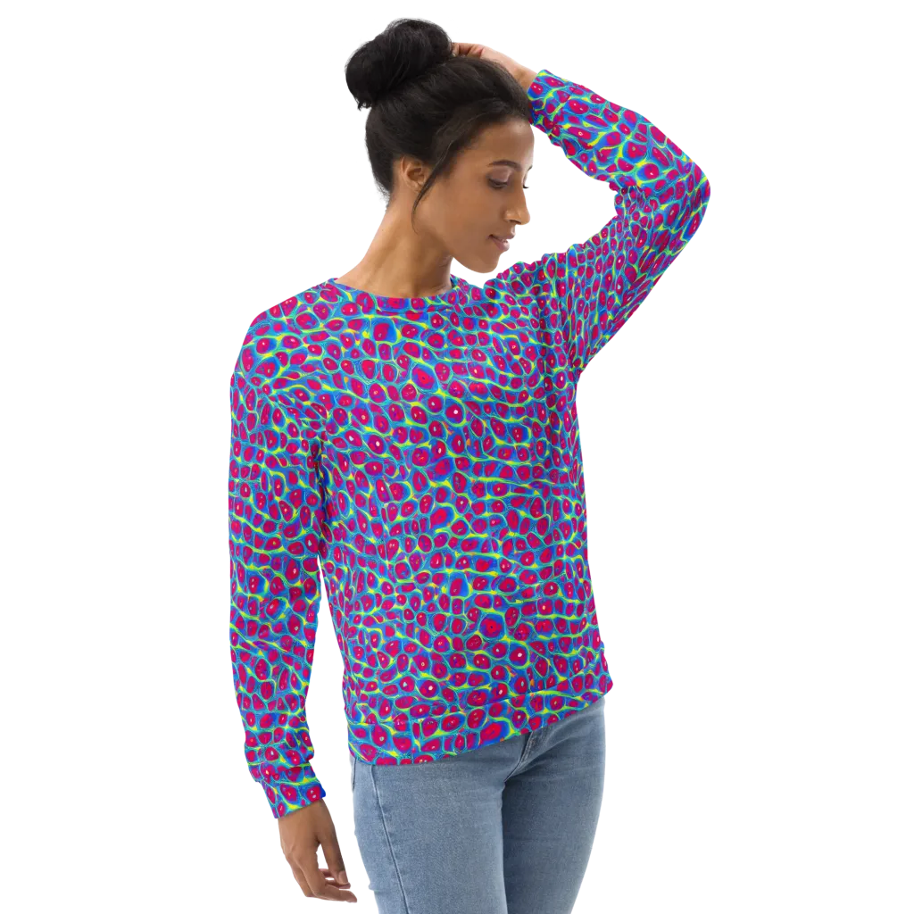 Voltage Bloom on Sweatshirt — Right Front
