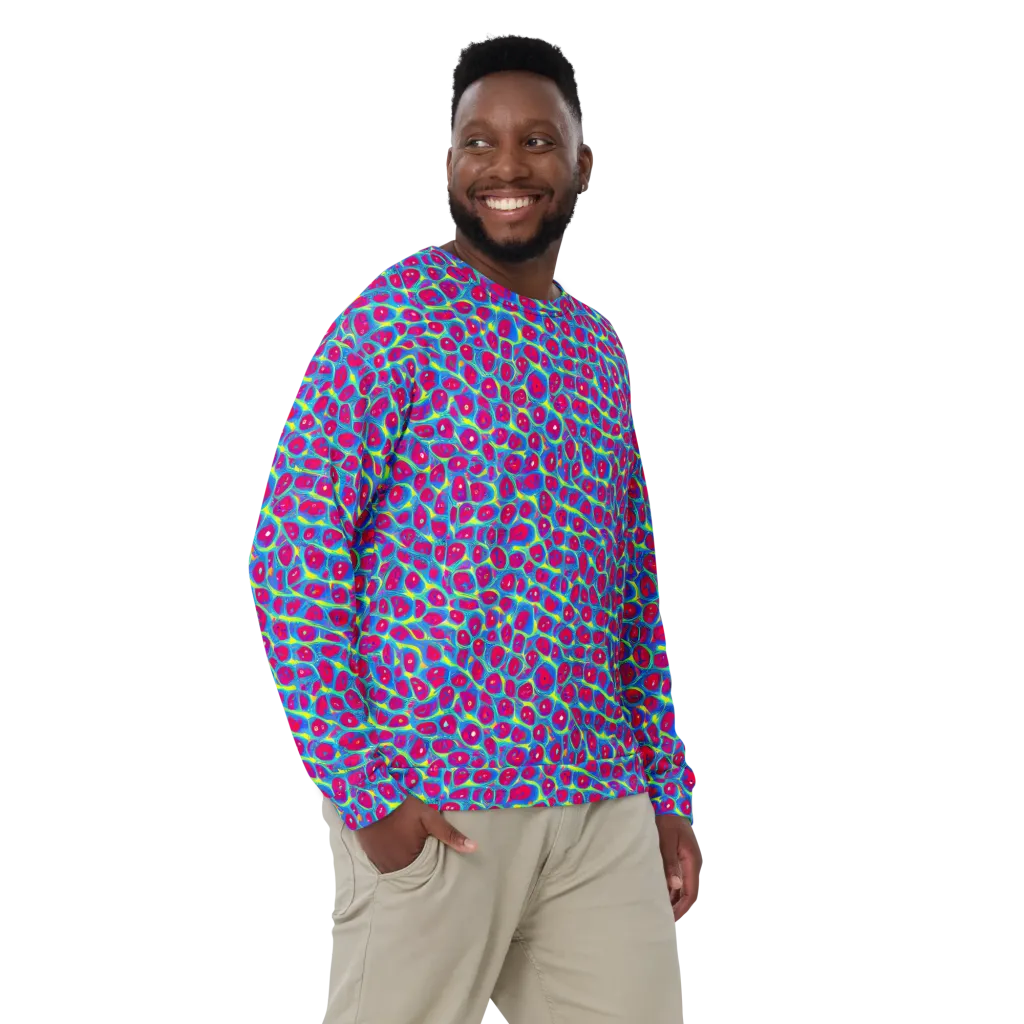 Voltage Bloom on Sweatshirt — Front