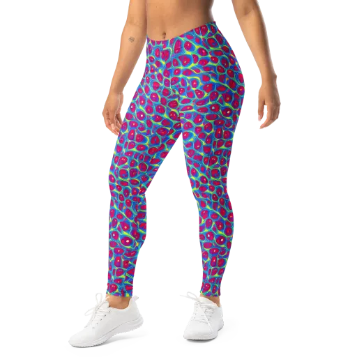 Voltage Bloom on a Leggings