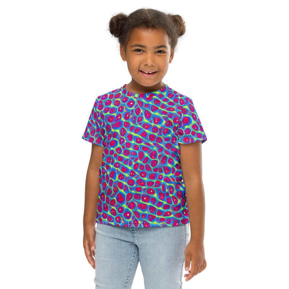 Voltage Bloom on Kids Crew Neck T-Shirt — Front