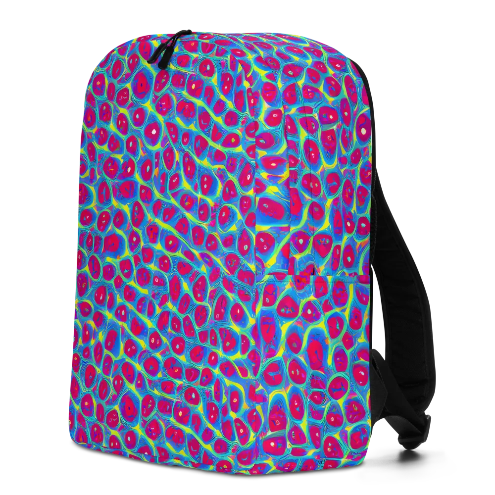 Voltage Bloom on Minimalist Backpack — Left