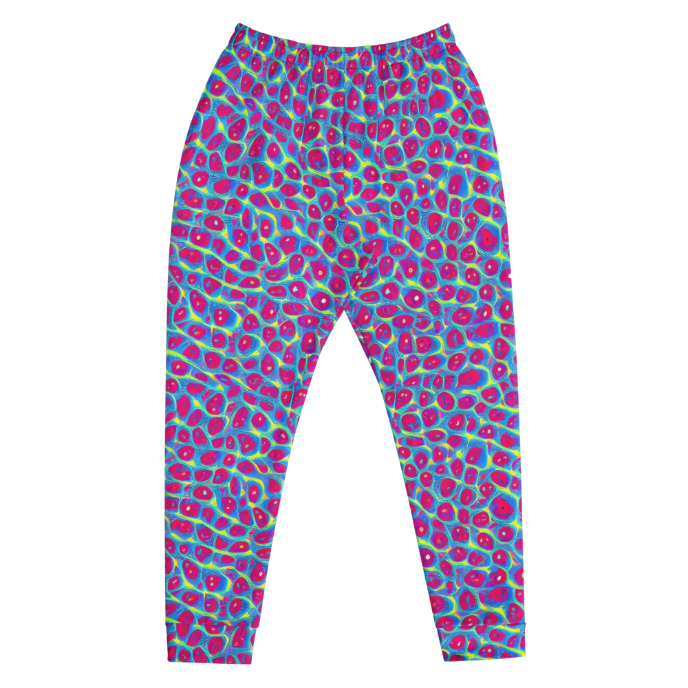 Voltage Bloom on Men's Joggers — Front