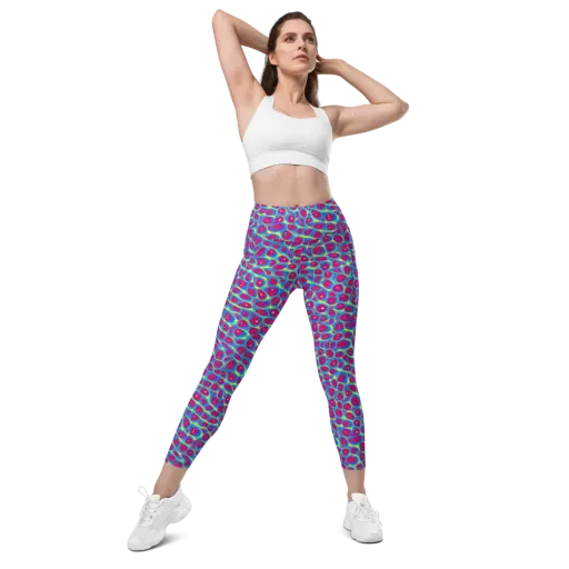Voltage Bloom on a Leggings with Pockets