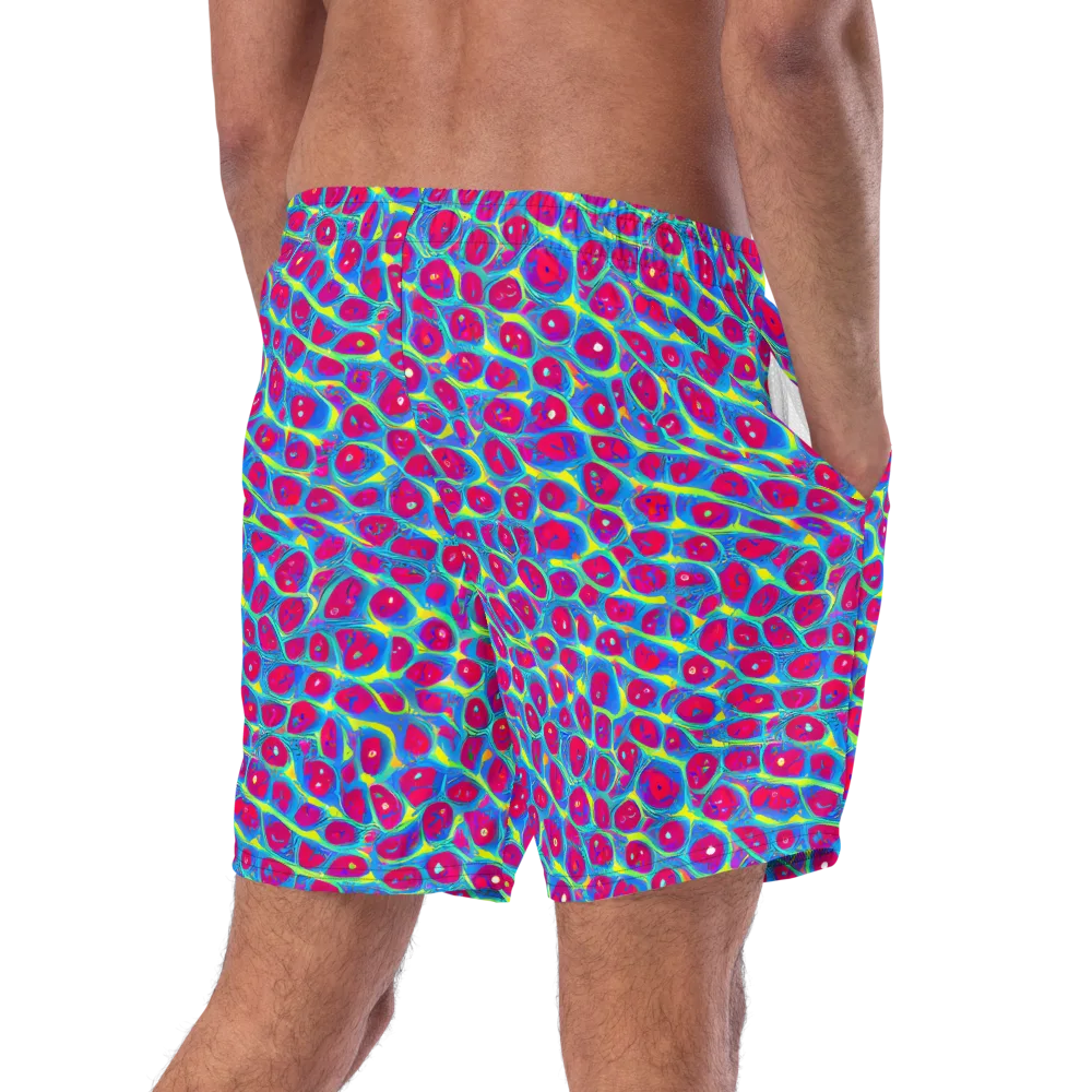 Voltage Bloom on Swim Trunks — Right Back