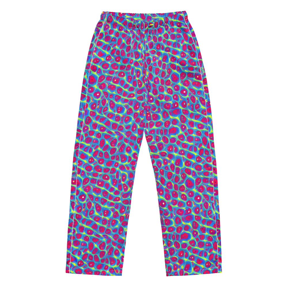 Voltage Bloom on Women's Pajama Pants — Front
