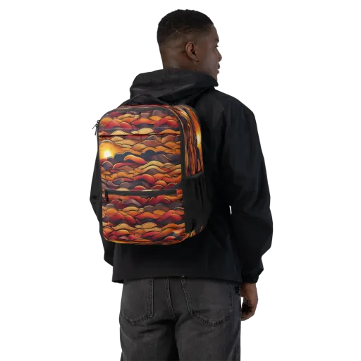 Molten Horizon on a Utility Backpack