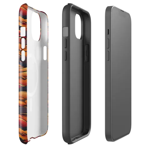 Molten Horizon on a MagSafe Tough Case for iPhone®