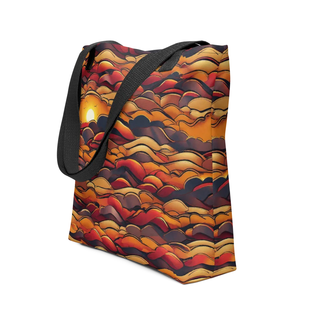 Molten Horizon on Tote Bag — Front