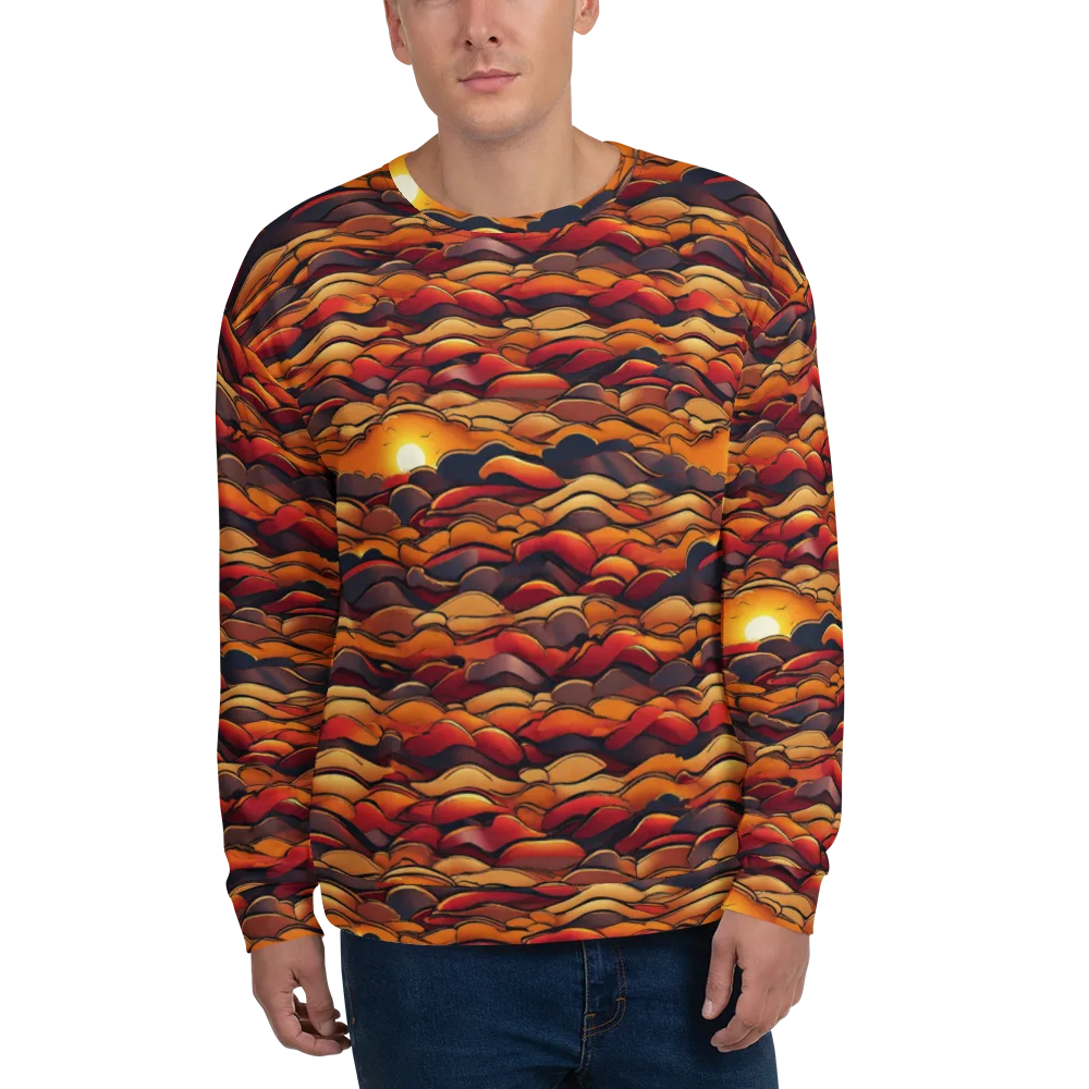 Molten Horizon on Sweatshirt — Front