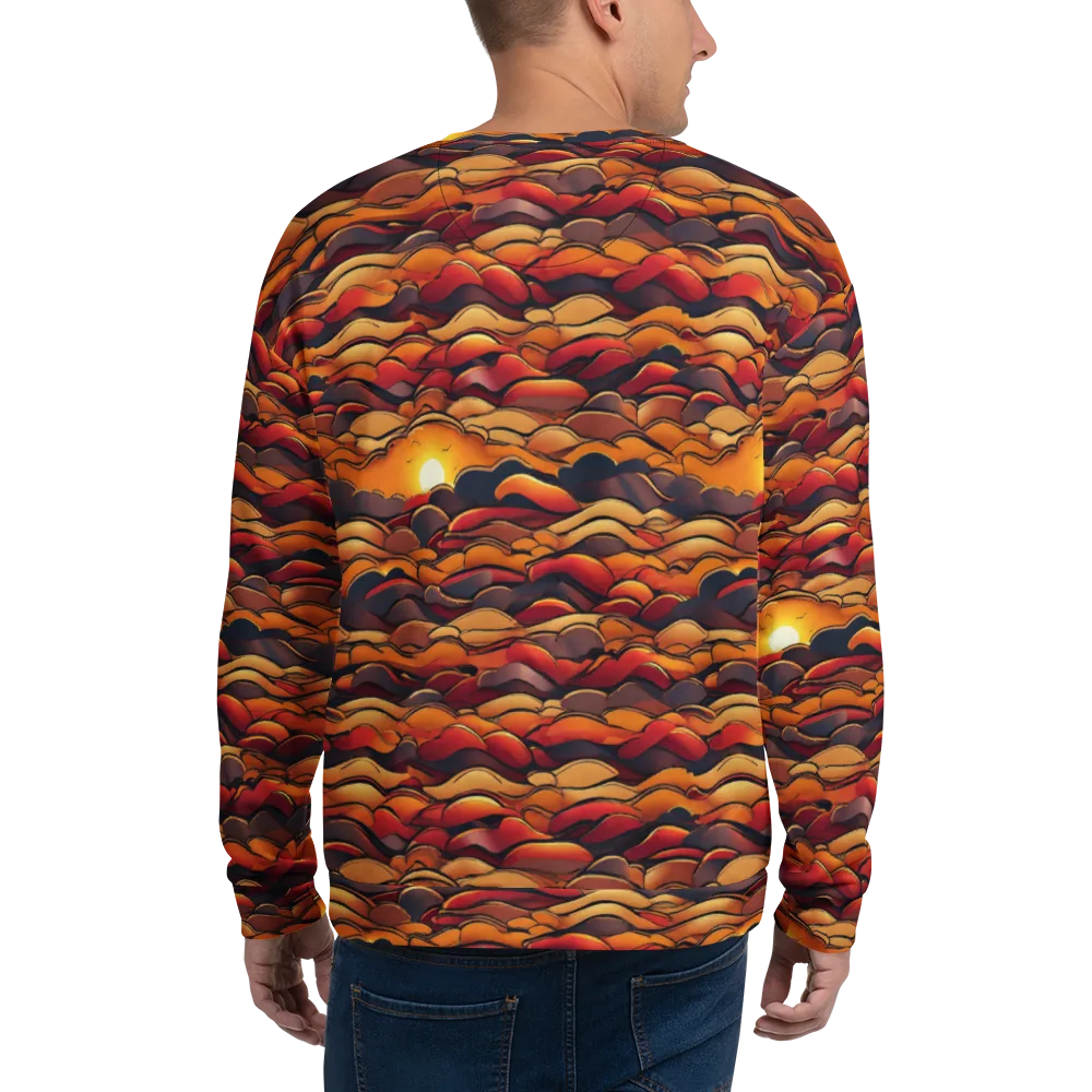 Molten Horizon on Sweatshirt — Back