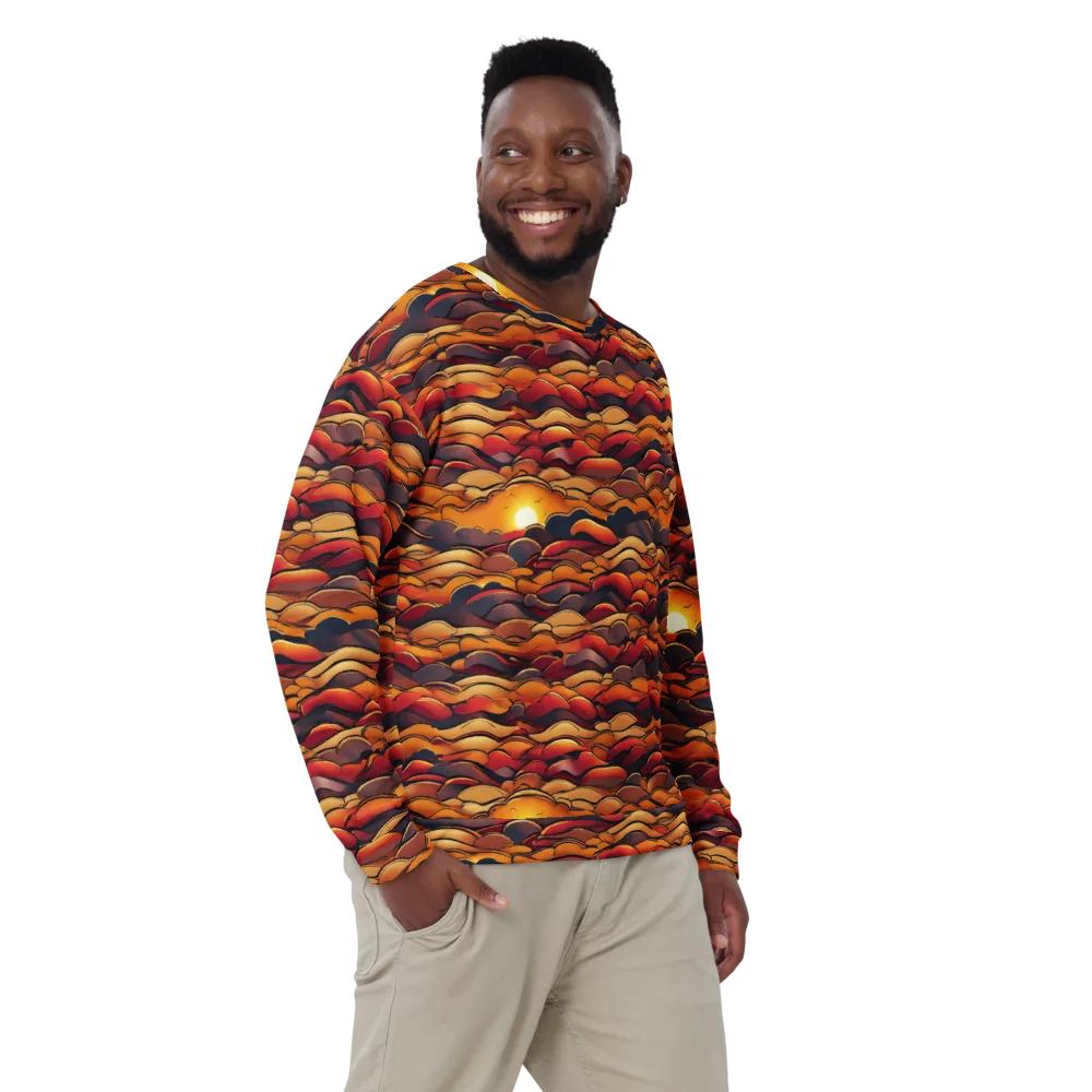 Molten Horizon on Sweatshirt — Front