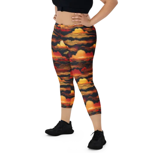 Ember Cloudline on a Capri Leggings
