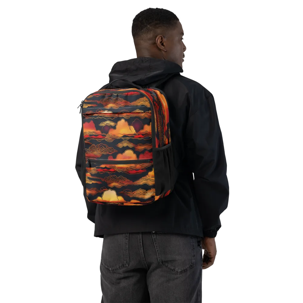Ember Cloudline on Utility Backpack — Back