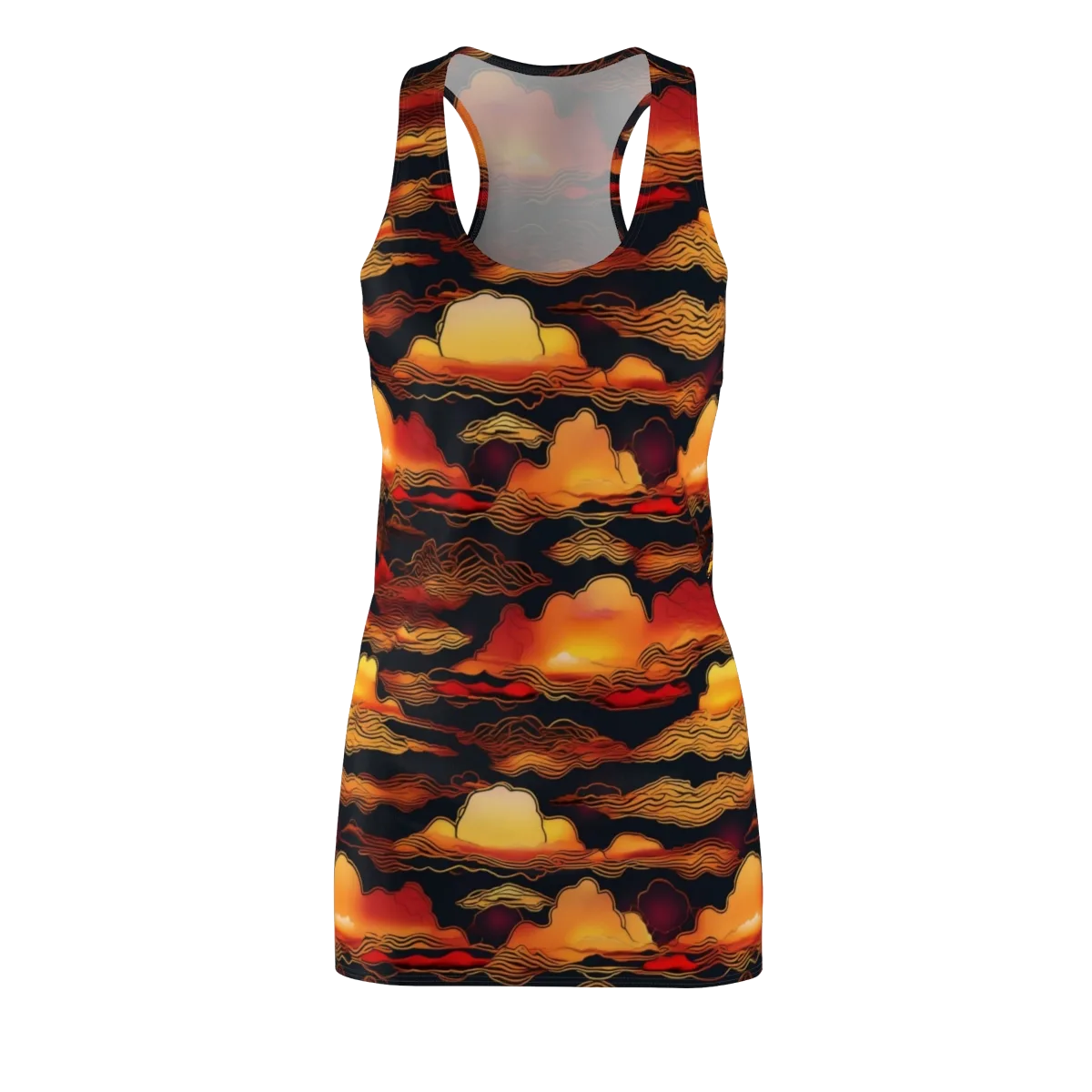 Ember Cloudline on Racerback Dress — Front
