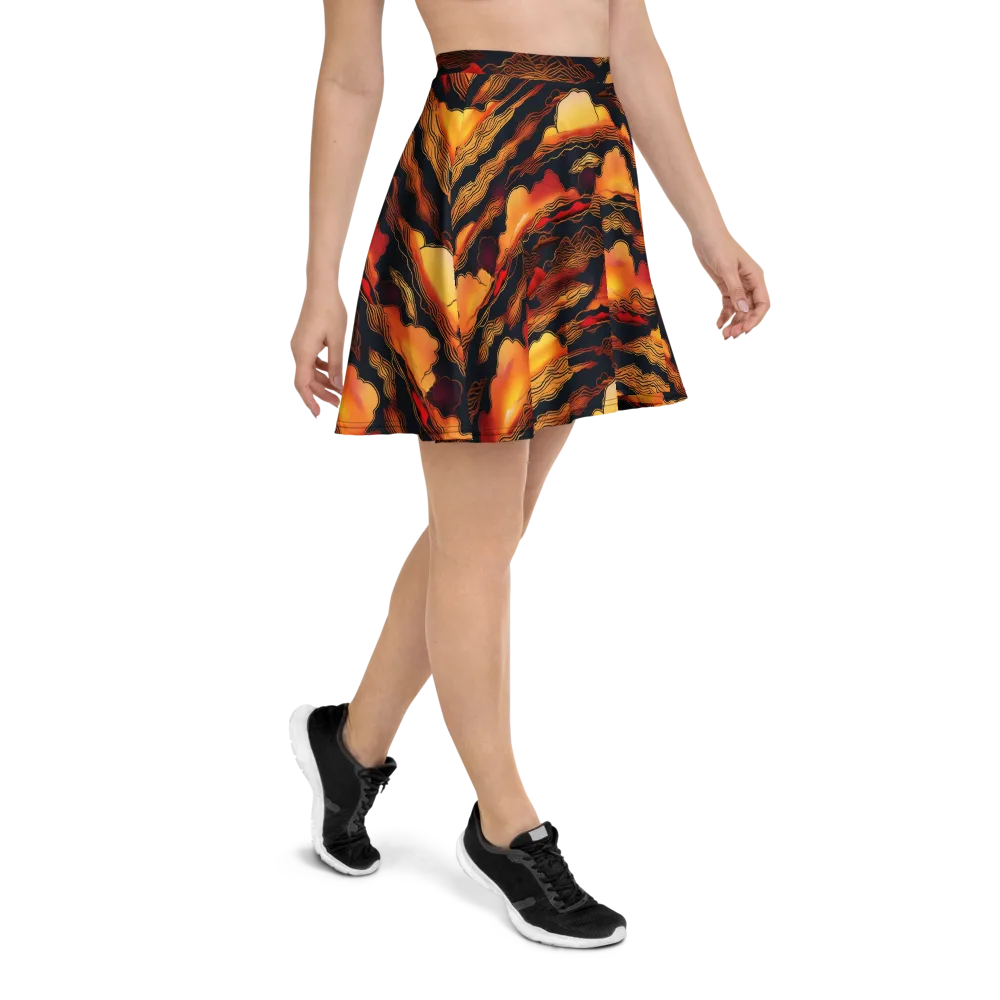 Ember Cloudline on Skater Skirt — Right