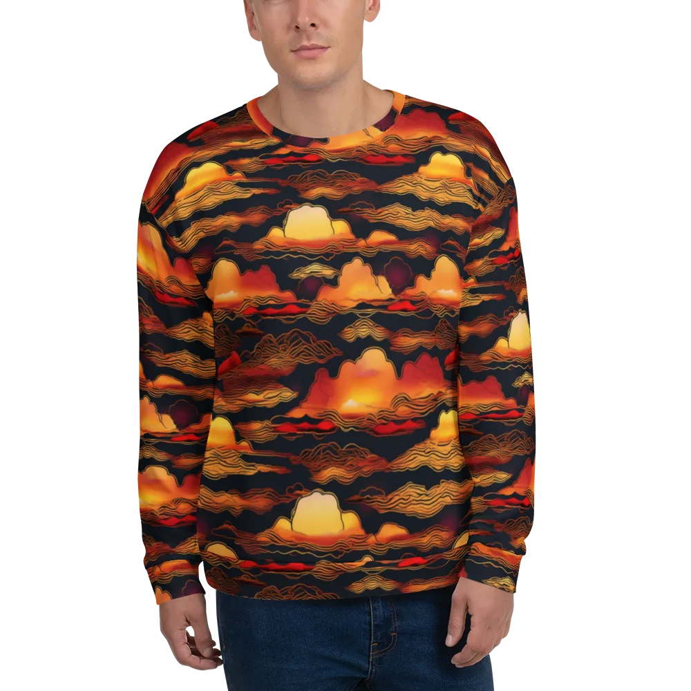 Ember Cloudline on Sweatshirt — Front