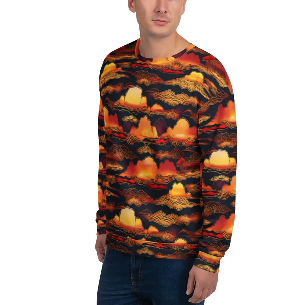 Ember Cloudline on Sweatshirt — Left Front