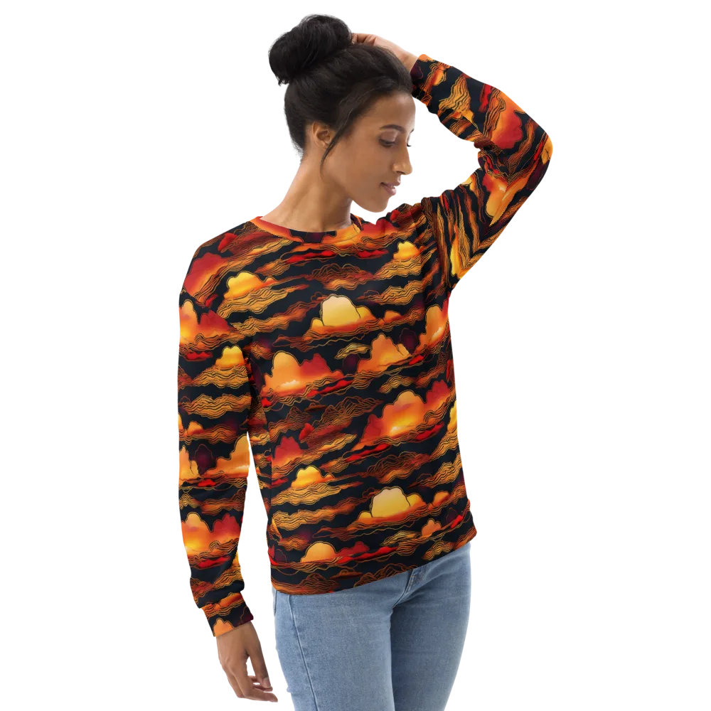 Ember Cloudline on Sweatshirt — Right Front