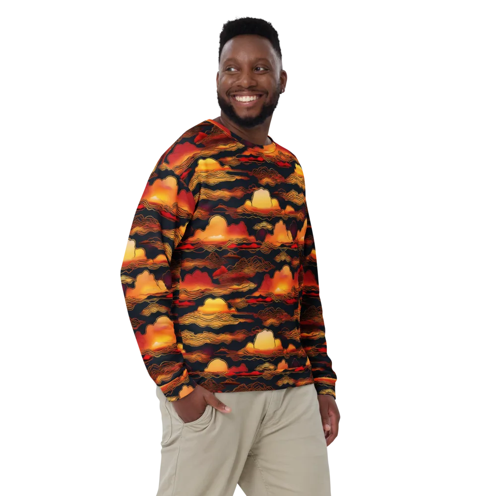 Ember Cloudline on Sweatshirt — Front